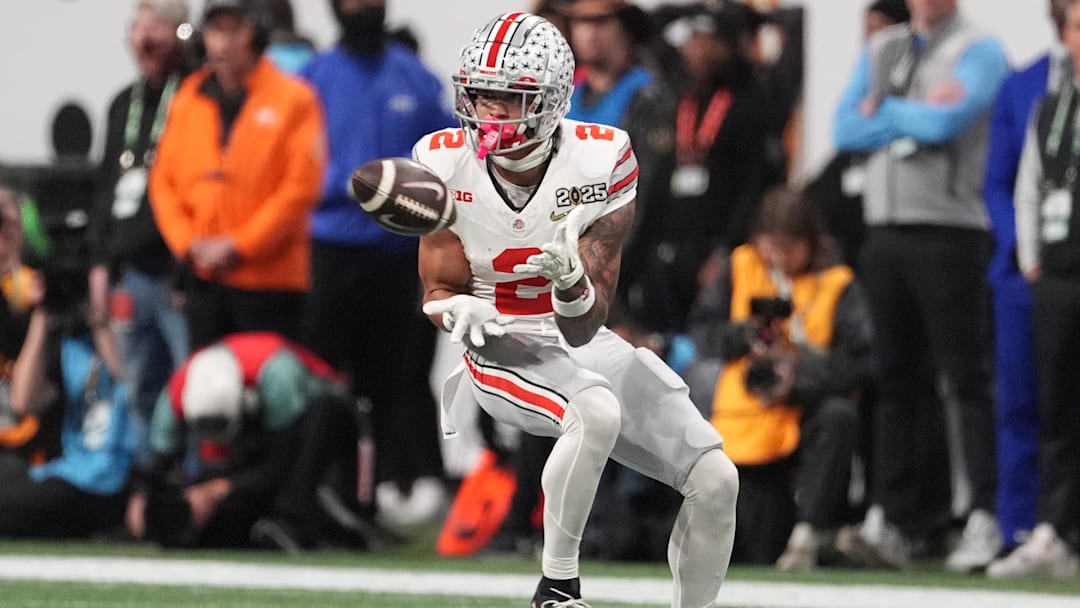 Ohio State Buckeyes wide receiver Emeka Egbuka (2)