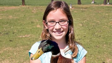 4-H poultry class