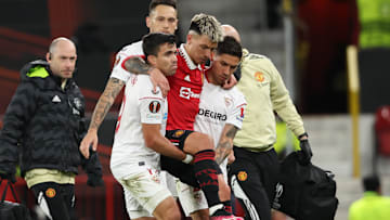 Manchester United v Sevilla FC: Quarterfinal First Leg - UEFA Europa League