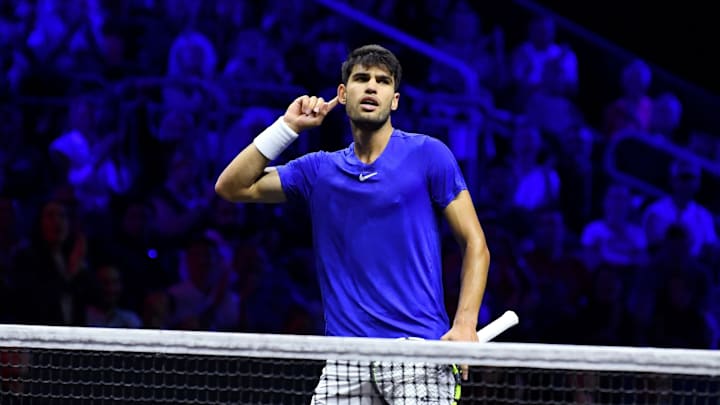 Carlos Alcaraz at Laver Cup 2024