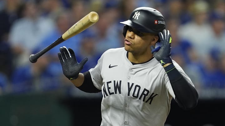 New York Yankees outfielder Juan Soto. New York Yankees outfielder Juan Soto.