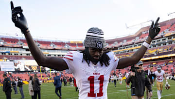 San Francisco 49ers wide receiver Brandon Aiyuk (11)