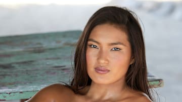 Alexa Massari was photographed by Derek Kettela in Belize. 