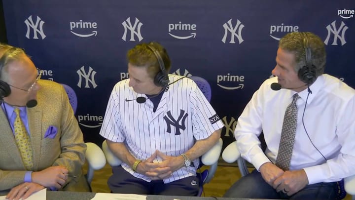 Rick Pitino, Michael Kay, and Paul O'Neill on June 4, 2025. 