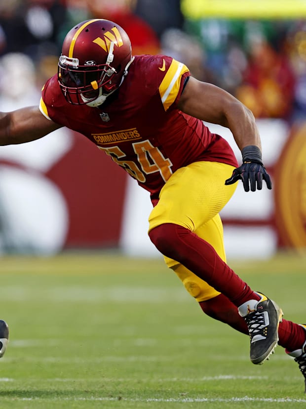 Washington Commanders linebacker Bobby Wagner Washington Commanders linebacker Bobby Wagner