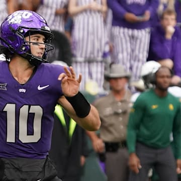 Bet on Josh Hoover to lead TCU to an upset win against BYU.