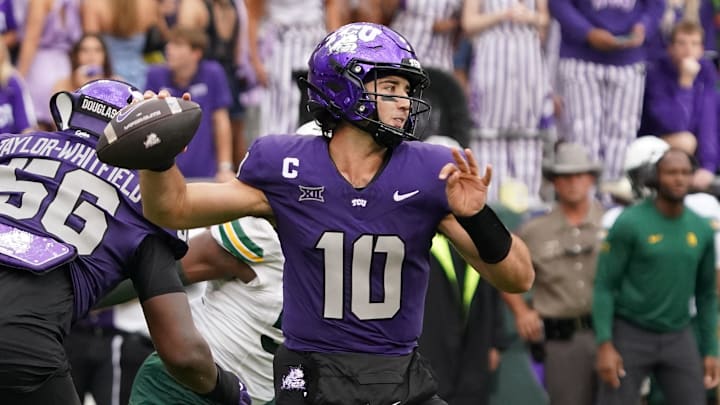 Bet on Josh Hoover to lead TCU to an upset win against BYU.