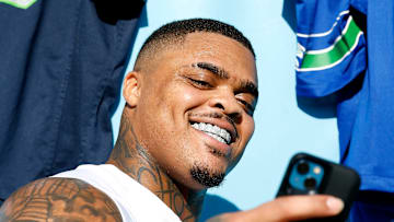 Byron Murphy II of the Seattle Seahawks