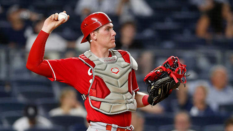 Cincinnati Reds catcher Tyler Stephenson