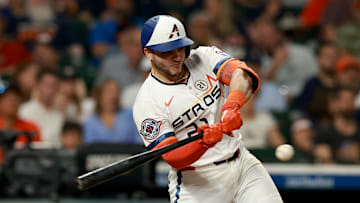 Houston Astros catcher Yainer Diaz