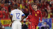 Ferran Torres marcou duas vezes na goleada espanhola