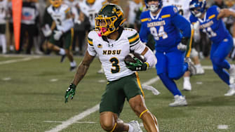 North Dakota State Bison wide receiver Raja Nelson (3)