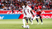 Nicolas Pépé buteur lors de la victoire de Nice à Lille (1-2), ce mercredi.