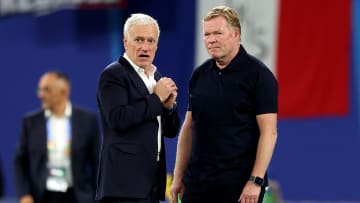 Didier Deschamps, Ronald Koeman - France - Pays-Bas