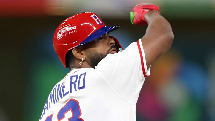 El novato Junior Caminero se convirtió en uno de los motores ofensivos de la República Dominicana en el WBC El novato Junior Caminero se convirtió en uno de los motores ofensivos de la República Dominicana en el WBC