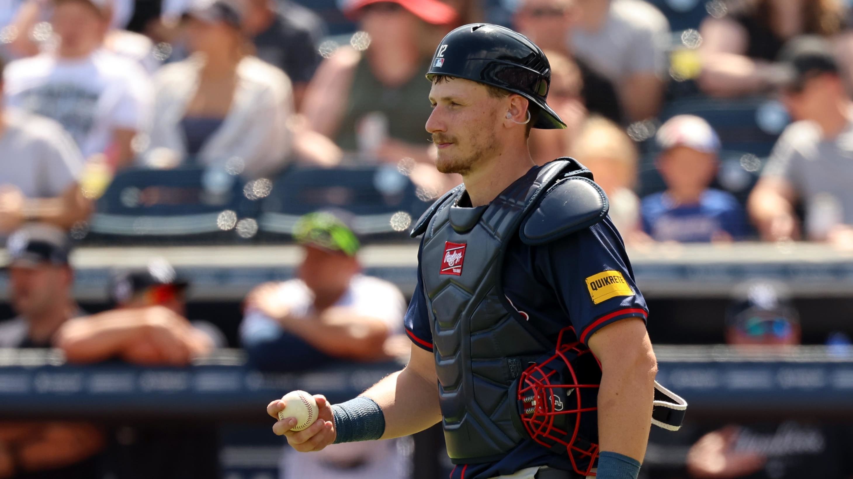 Atlanta Braves catcher Sean Murphy has been out since Atlanta's first game with a strained oblique