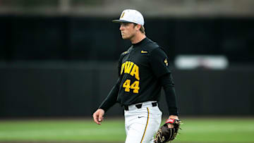 Iowa vs Illinois State NCAA baseball game.