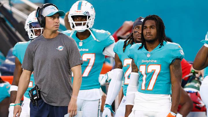 Ex-Dolphins RB Raheem Mostert could be a free agent target thanks to his connections to Tampa Bay Buccaneers OC Josh Grizzard. 