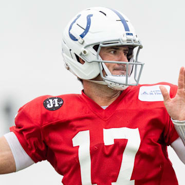 The Colts named Daniel Jones the QB1 for the 2025 season.