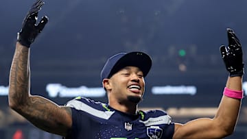 Jaxon Smith-Njigba of the Seattle Seahawks