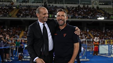Massimiliano Allegri e Eusebio Di Francesco Massimiliano Allegri e Eusebio Di Francesco