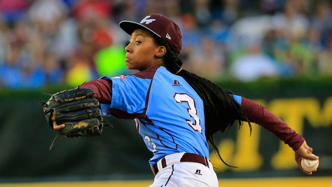 Mo’ne Davis during the 2014 Little League World Series