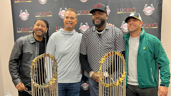 World Series MVP's come together at the Boston Card Show World Series MVP's come together at the Boston Card Show
