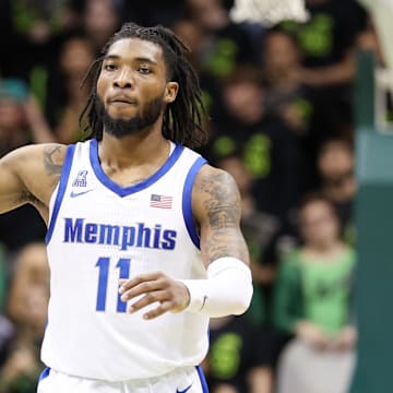 No. 14 Memphis is favored against Wichita State on Sunday.