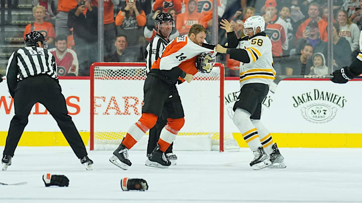 Boston Bruins v Philadelphia Flyers