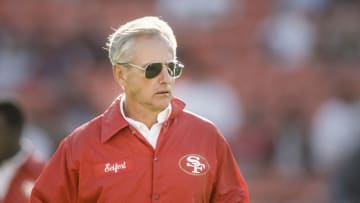 San Francisco 49ers head coach George Seifert