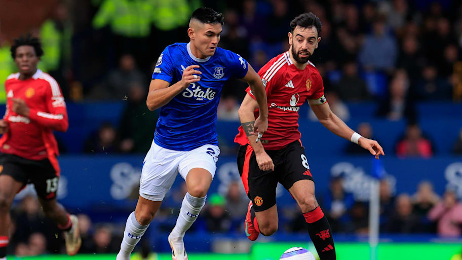 Manchester United have dominated their recent matchups against the Toffees. | IMAGO/Pro Sports Images