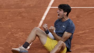 Carlos Alcaraz at the French Open