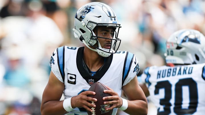 Carolina Panthers quarterback Bryce Young