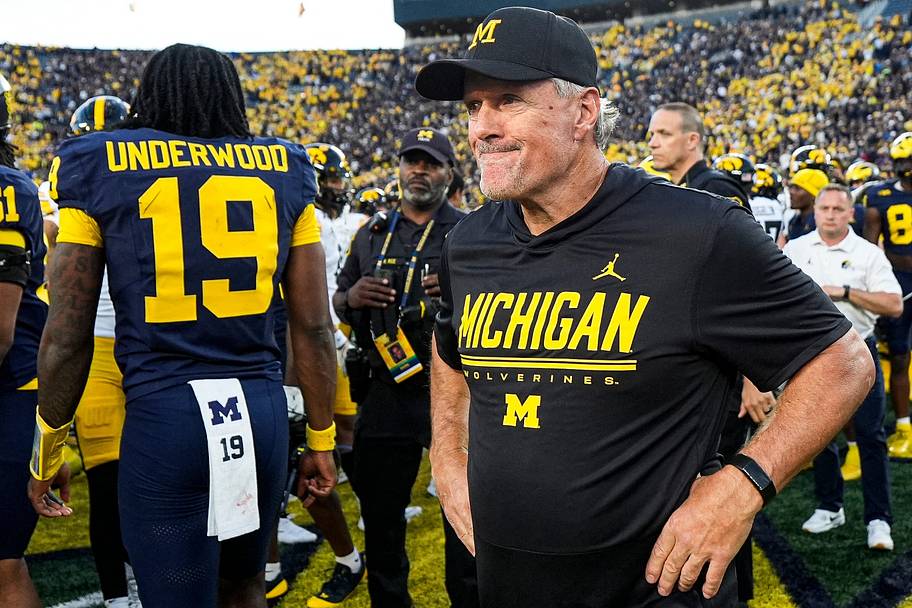 Michigan coach Kyle Whittingham.
