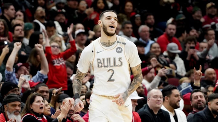 Ball returned to the Bulls' starting lineup on Sunday for the first time in nearly three years.