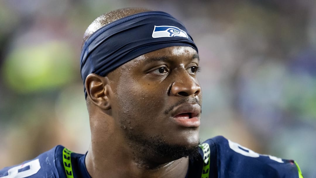 Seattle Seahawks running back Kenneth Walker III Seattle Seahawks running back Kenneth Walker III