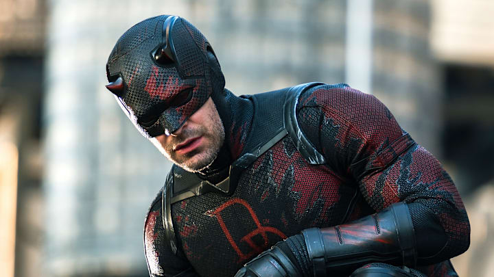 Matt Murdock / Daredevil (Charlie Cox) in Marvel Television's DAREDEVIL: BORN AGAIN SEASON 2, exclusively on Disney+. 