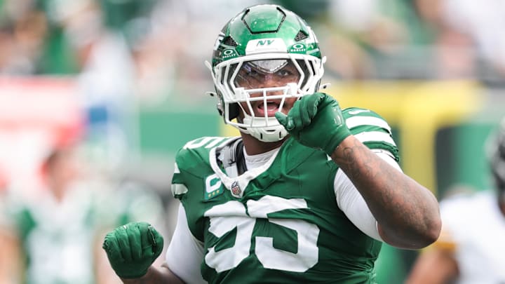 Jets defensive tackle Quinnen Williams was traded to the Cowboys on Tuesday. Jets defensive tackle Quinnen Williams was traded to the Cowboys on Tuesday.