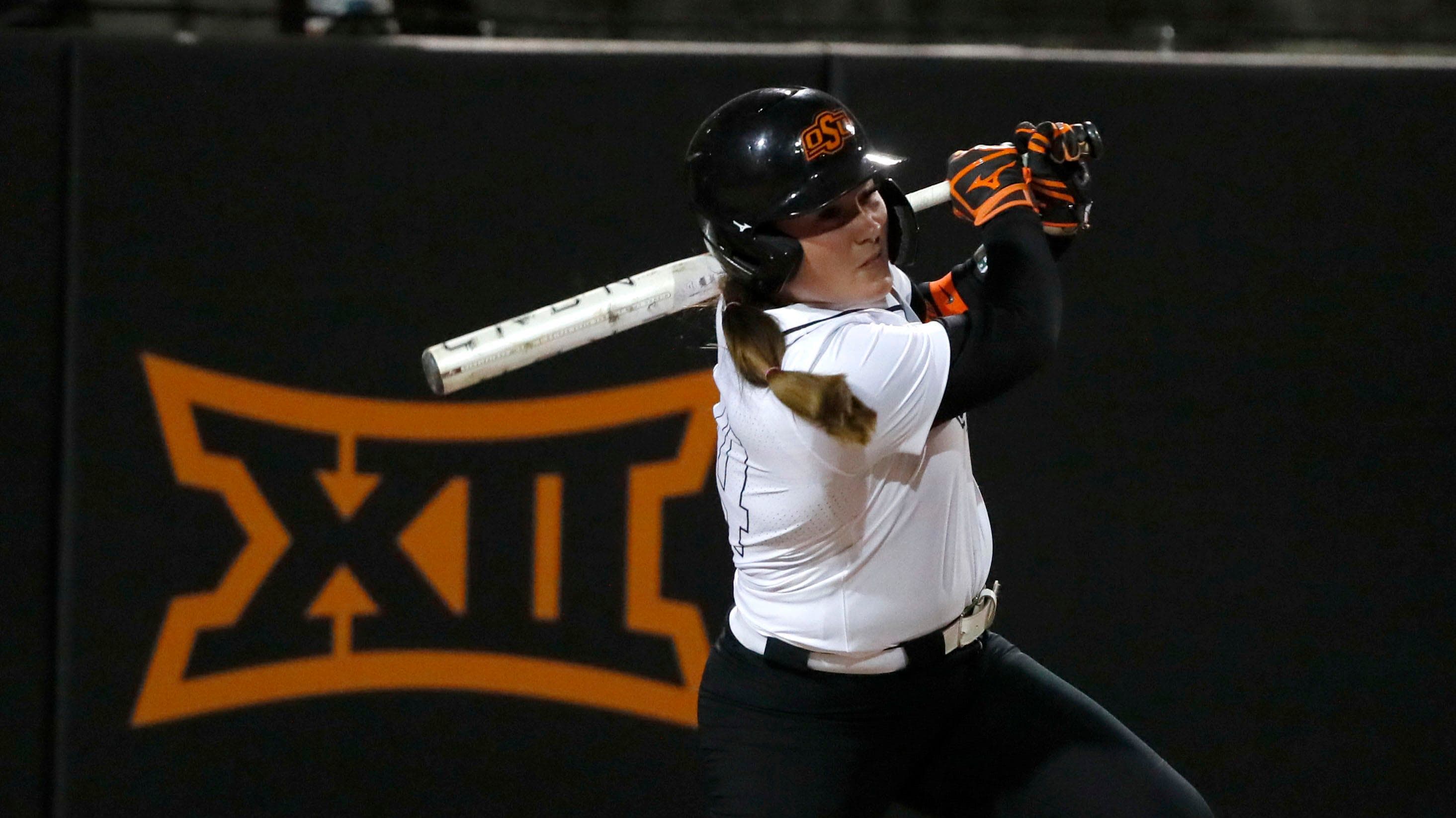 Oklahoma State Softball Sweeps Texas Tech with Record-Breaking Performances