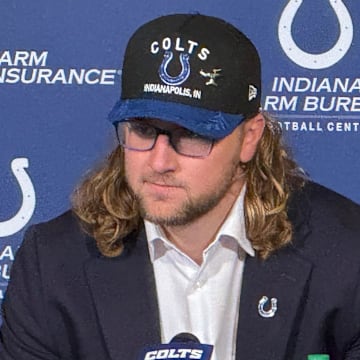 Indianapolis Colts tight end Tyler Warren won the John Mackey Award as the nation's top tight end at Penn State in 2024.