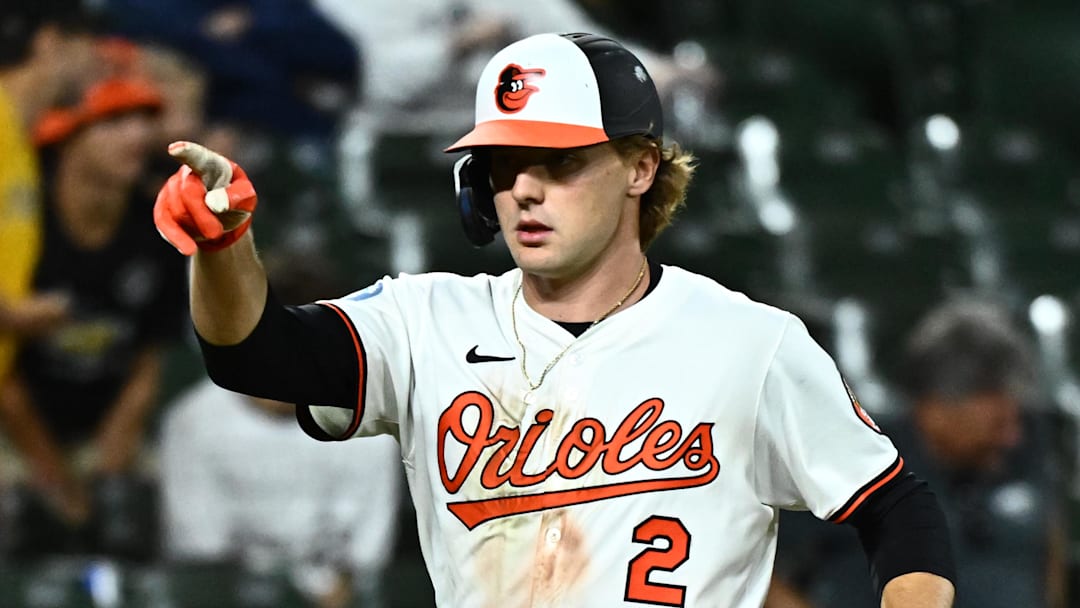 Baltimore Orioles shortstop Gunnar Henderson (2) 