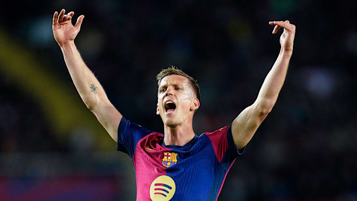 Dani Olmo's 10th goal of the season gave Barcelona the victory over Mallorca.