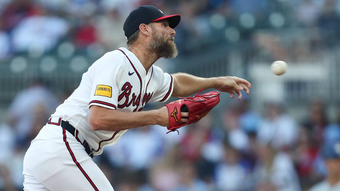 Sale dealt with some tough outs in his latest start for the Braves Sale dealt with some tough outs in his latest start for the Braves