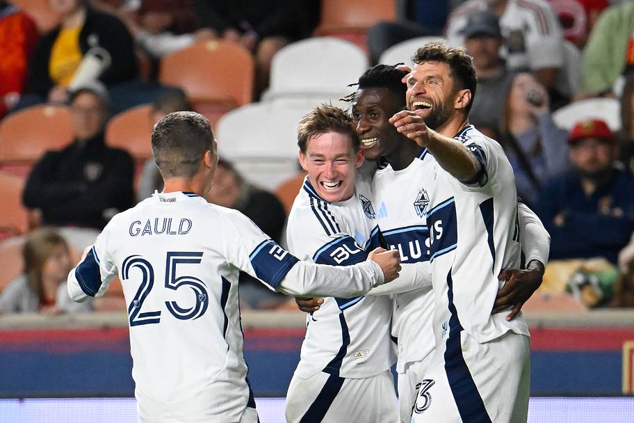 Vancouver Whitecaps celebrate
