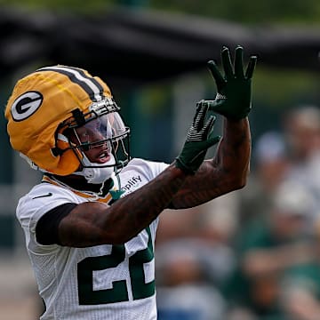 Packers receiver Matthew Golden continued his excellent training camp on Thursday.
