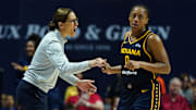 Indiana Fever head coach Stephanie White praised Kelsey Mitchell after the overtime win against the Connecticut Sun.