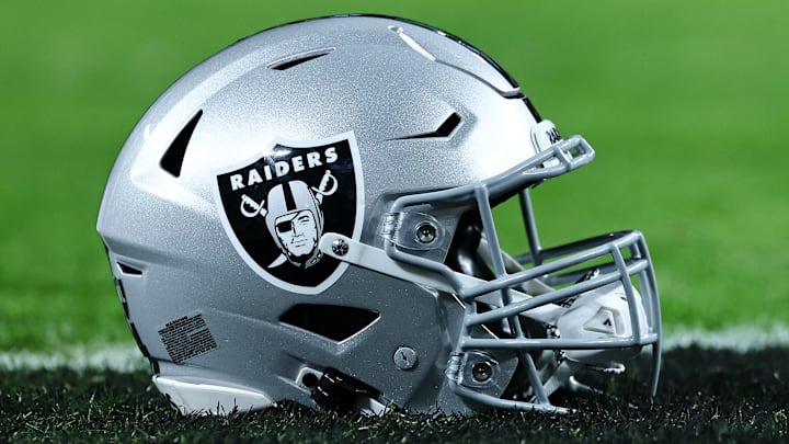 Las Vegas Raiders helmet