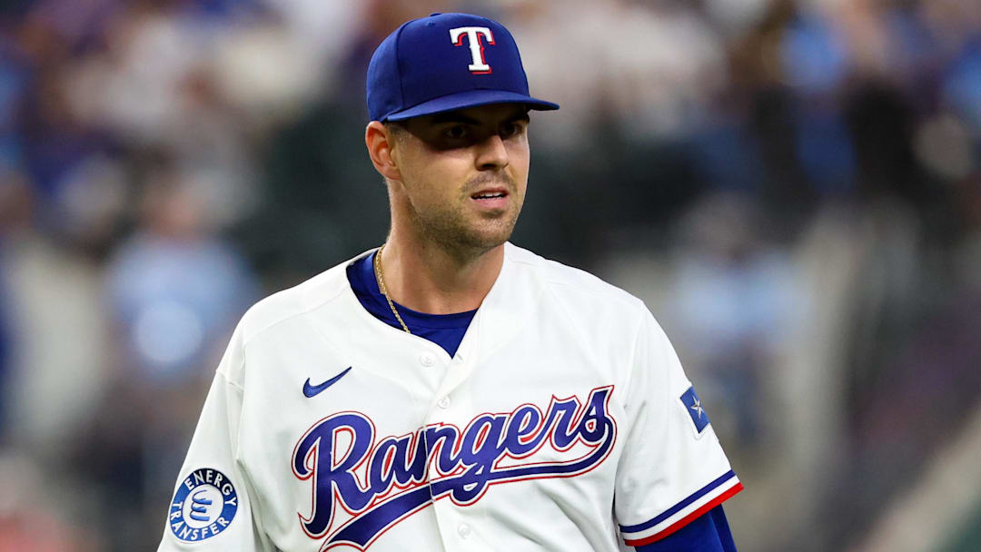 Texas Rangers starting pitcher MacKenzie Gore