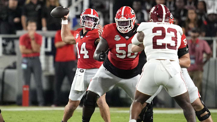Alabama and Georgia will face off in the SEC Championship Game on Saturday. Alabama and Georgia will face off in the SEC Championship Game on Saturday.