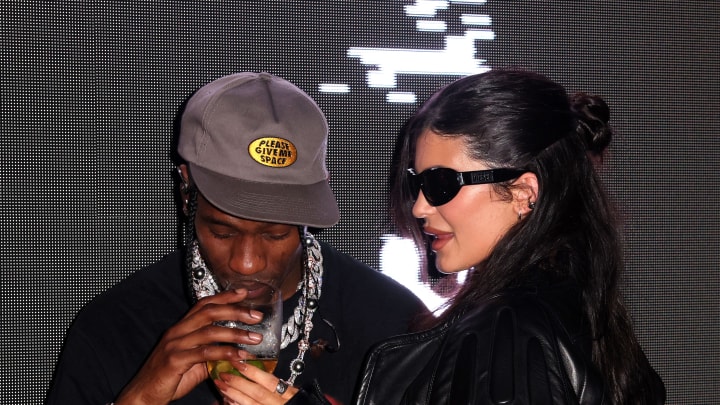 Travis Scott And 50 Cent Perform At Wayne & Cynthia Boich's Art Basel Party